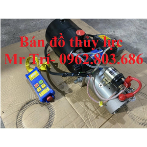 Bộ nguồn thủy lực 12v, 24v lắp hệ thống nâng hạ