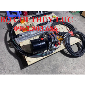 BỘ NGUỒN THỦY LỰC 24V CƠI THỦY LỰC XE BEN, MOOC BEN