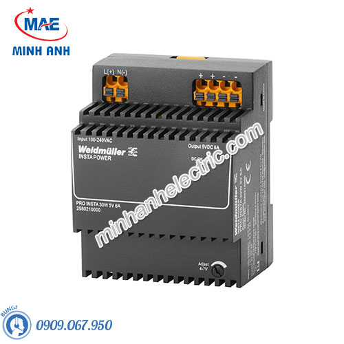 Bộ nguồn Weidmuller PRO INSTA 30W 5V 6A