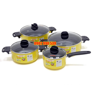Bộ nồi canh chống dính sắc màu Fruits - Supor