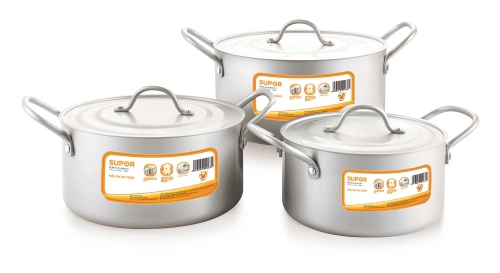 Bộ nồi canh oxy hóa mềm Healthy Supor TW08001