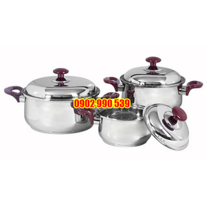 Bộ nồi Happy Cook thân bóng
