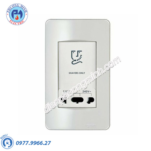 Bộ ổ cắm dao cạo râu - Model A3727_WE