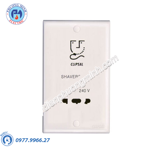 Bộ ổ cắm dao cạo râu - Model E727_WE