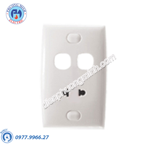 Bộ ổ cắm đơn 2 chấu và 2 lỗ trống Series S-CLASSIC - Model E426UXX_G19