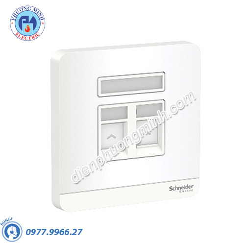 Bộ ổ cắm mạng cat5e đôi - Model E8332RJS5_WE