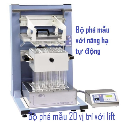 Bộ phá mẫu đạm 20 chỗ