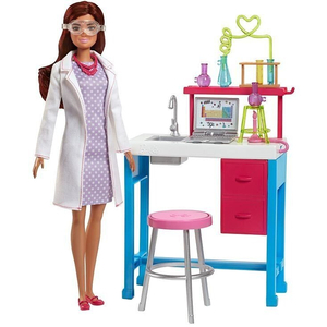 Bộ Phụ Kiện Đồ Dùng Nghề Nghiệp Barbie - Phòng Thí Nghiệm