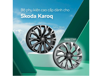 Bộ Phụ Kiên Skoda Karoq 2024 Chính Hãng NHẬP KHẨU TỪ CH SÉC
