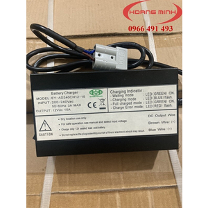 BỘ SẠC ĂC QUI XE NÂNG DC12V 15A