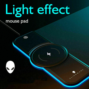 Bộ sạc không dây Alienware 15W Qi Wireless Charging RGB Gaming Computer Keyboard Pad Mouse