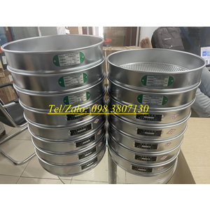 BỘ SÀNG RÂY CÁT TIÊU CHUẨN D300MM (lỗ vuông)
