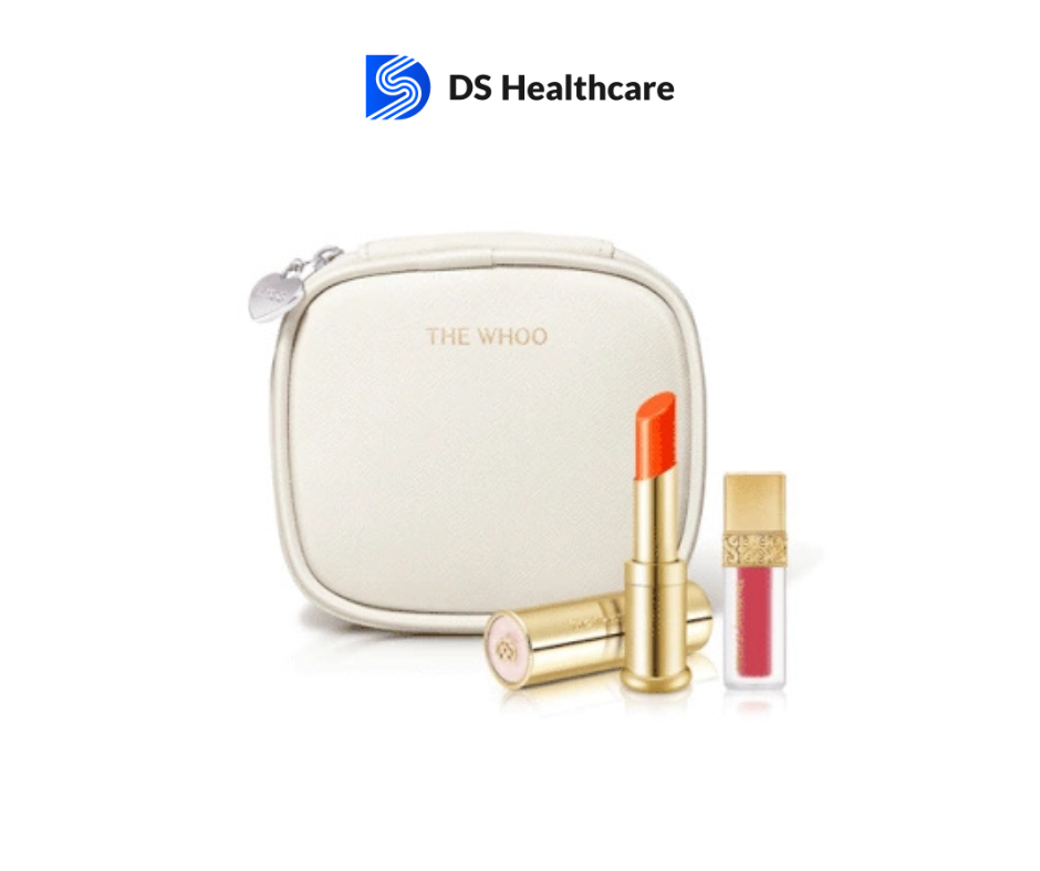 Bộ Son Dưỡng Môi Đông Y Whoo Glow Lip Balm Special Set Orange