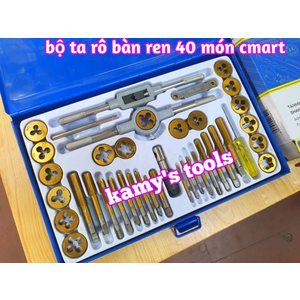 Bộ taro bàn ren 40 chi tiết model A1012 C-MART