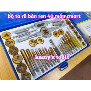 Bộ taro bàn ren 40 chi tiết model A1012 C-MART