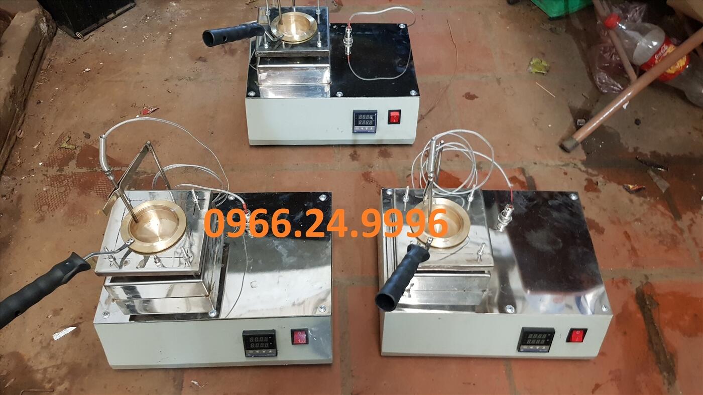 Bộ thí nghiệm bốc cháy nhựa