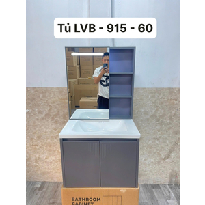 Bộ Tủ Lavabo Nhựa PVC Brizer 915-60