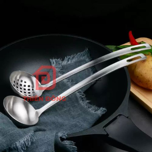 Bộ Vá Múc Canh & Vớt Lẩu Inox 304 Chuẩn Nhà Hàng 5 Sao
