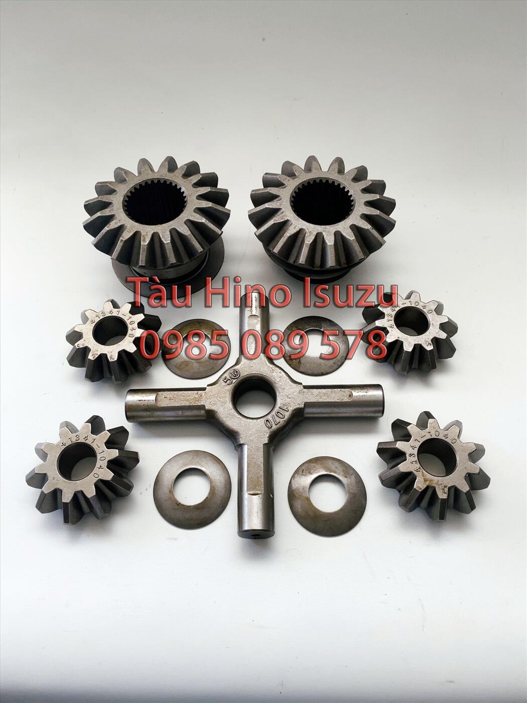 bộ ruột vi sai xe tải hino 8 tấn, 15 tấn