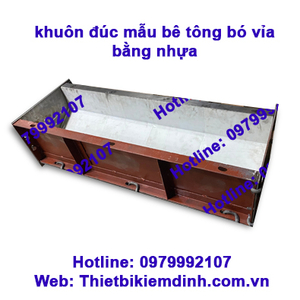 Khuôn đúc đúc mẫu bê tông bó vỉa nhựa