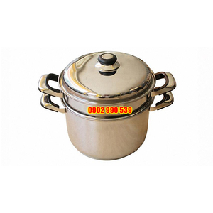 Xửng inox 3 đáy Happycook