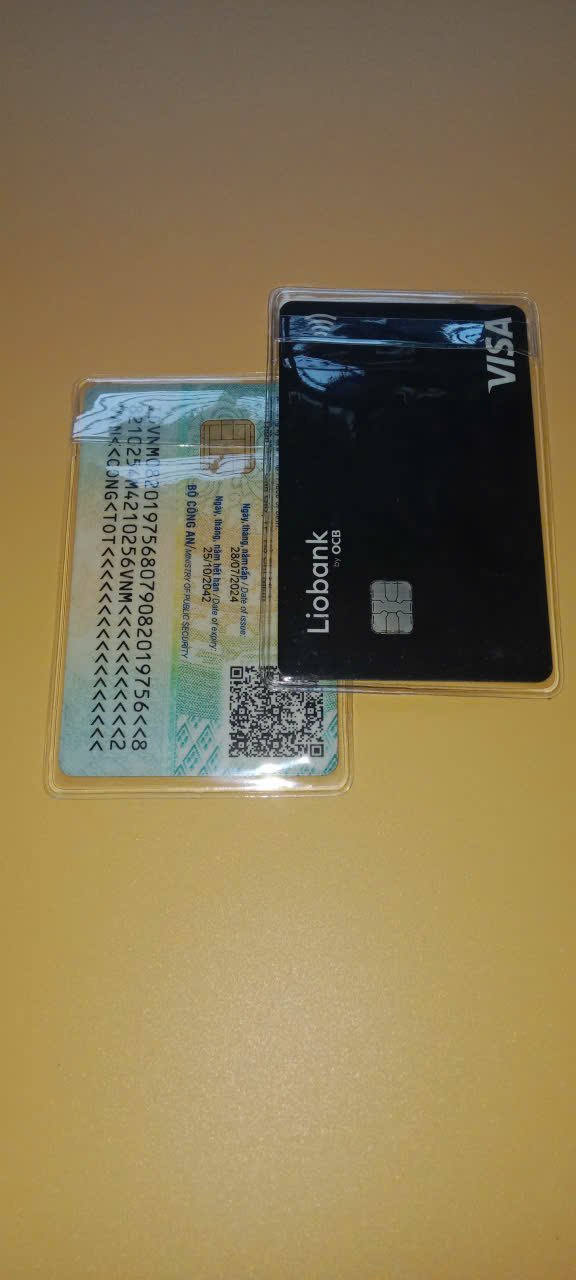 Bọc Nhựa PVC Đựng CCCD