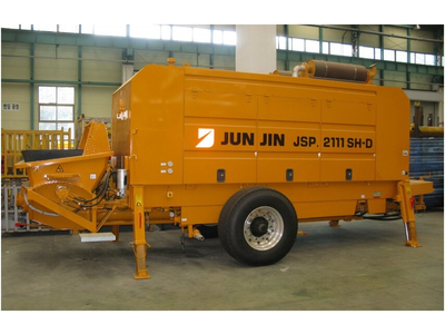 Bơm bê tông tĩnh Junjin 107 m3/giờ