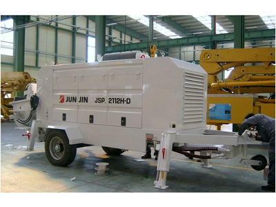 Bơm bê tông tĩnh Junjin 118 m3/giờ