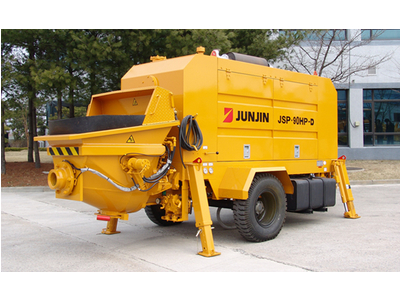 Bơm bê tông tĩnh Junjin 60 m3/giờ