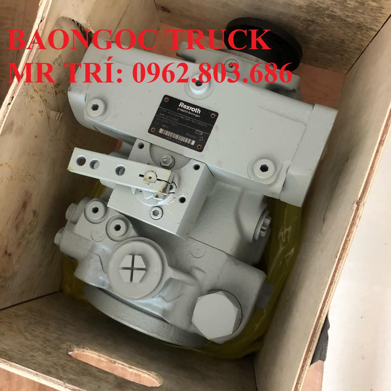 Bơm thủy lực xe trộn bê tông hyundai, dongfeng, chenglong