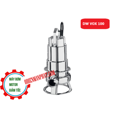 BƠM CHÌM NƯỚC THẢI EBARA DW VOX 100MA CÓ PHAO