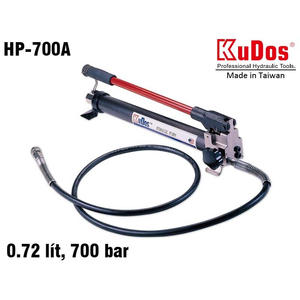 Bơm dầu thủy lực bằng tay Kudos HP-700A, HP-700AG