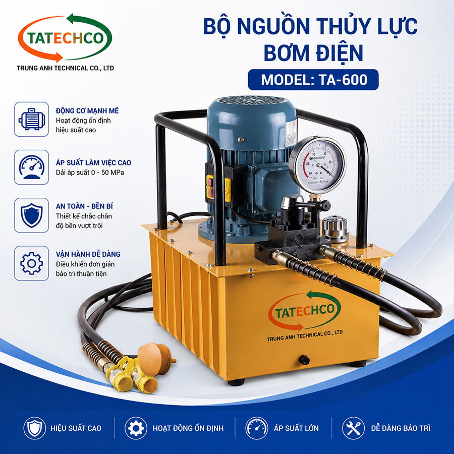 Bơm điện 2 chiều - Bơm thủy lực 2 chiều