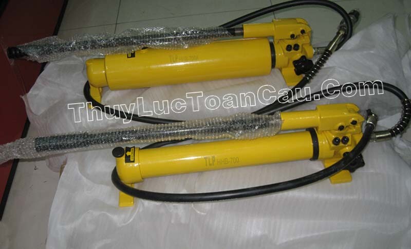 Bơm tay thủy lực, Bơm thủy lực dùng tay HHB-700A - Ảnh thật sản phẩm
