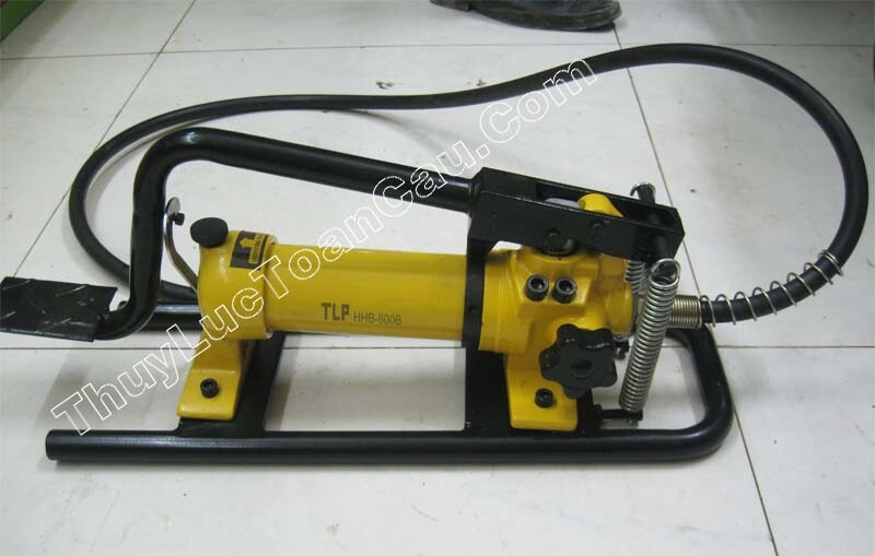Bơm chân tay thủy lực HHB-800B, Bơm thủy lực dùng bằng chân tay