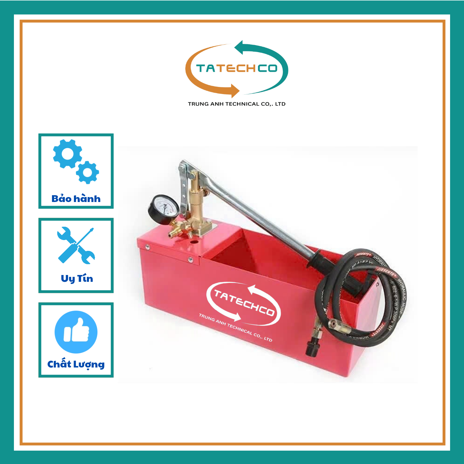 BƠM THỬ ÁP LỰC NƯỚC BẰNG TAY RP-250