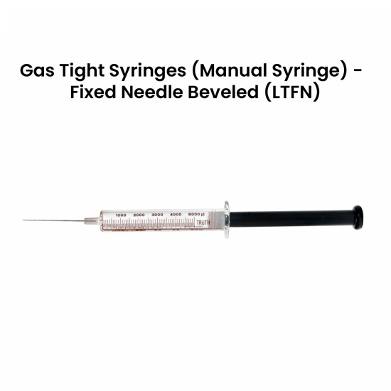 Bơm tiêm kín khí LTFN đầu kim cố định , Gas Tight Syringe LTFN luer tip fixed needle