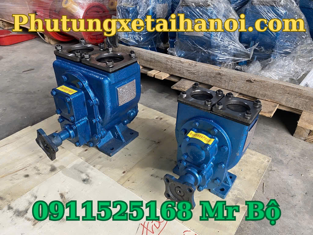 Bơm xăng dầu 60m3 cánh sắt quay 2 chiều