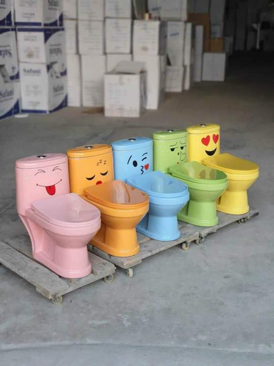 Bồn Cầu Liền Khối Trẻ Em
