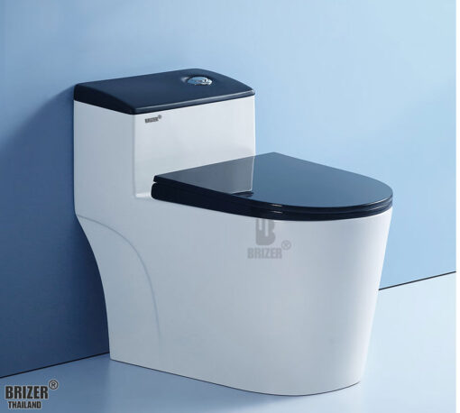 Bồn Cầu Một Khối BRIZER Công Nghệ Xã Xoáy Super Vortex BZ8912