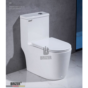 Bồn Cầu Một Khối BRIZER Công Nghệ Xã Xoáy Super Vortex BZ8914
