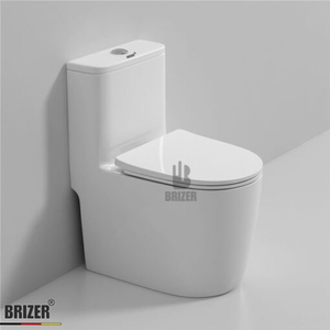Bồn Cầu Một Khối BRIZER Công Nghệ Xã Xoáy Super Vortex BZ8920