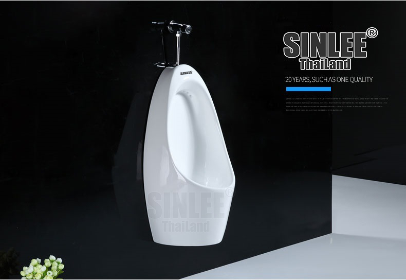 Bồn tiểu nam treo tường kèm van xả