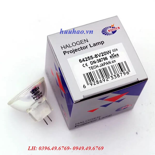 Bóng đèn halogen 8v 20w 64255