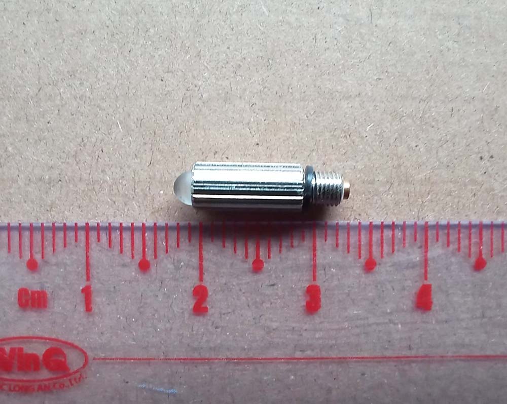 Bóng đèn halogen 2.5V đặt nội khí quản Hilbro 04.1100.01 (nhỏ)