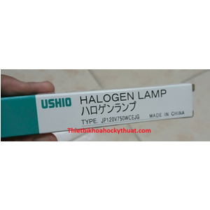 Bóng Đèn D65 Ushio Halogen 750W, Ushio Halogen lamp, JP120V-750W