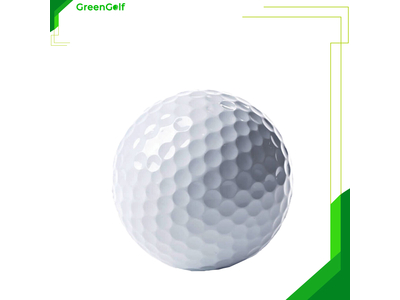 50 Bóng Golf Trắng Lõi Kép Nổi Trên Mặt Nước
