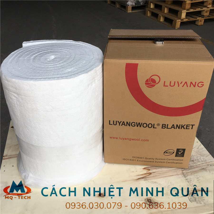 Bông ceramic lót tường cách nhiệt lò