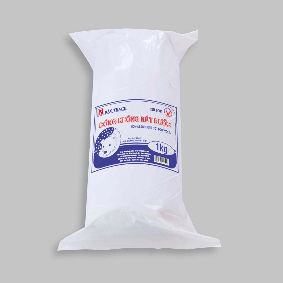 Bông gòn y tế Bảo Thạch 1 kg hoặc 0.5 kg