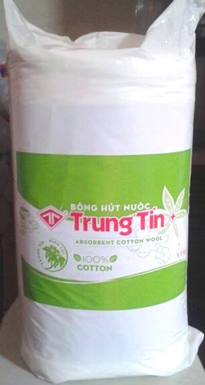 Bông gòn y tế Trung Tín 1 kg hoặc 0.5 kg